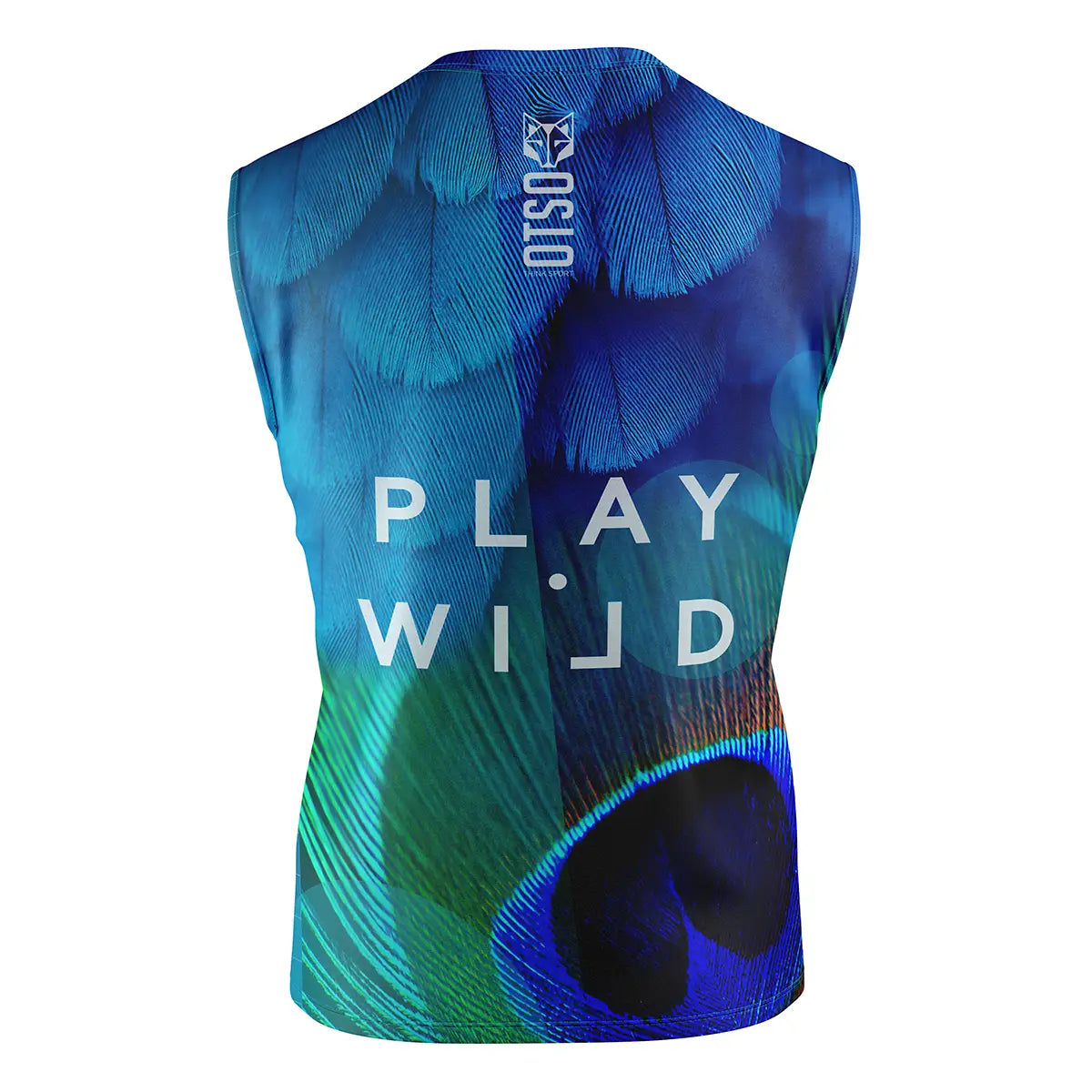 Men's Padel Tank Top - Blue Birds