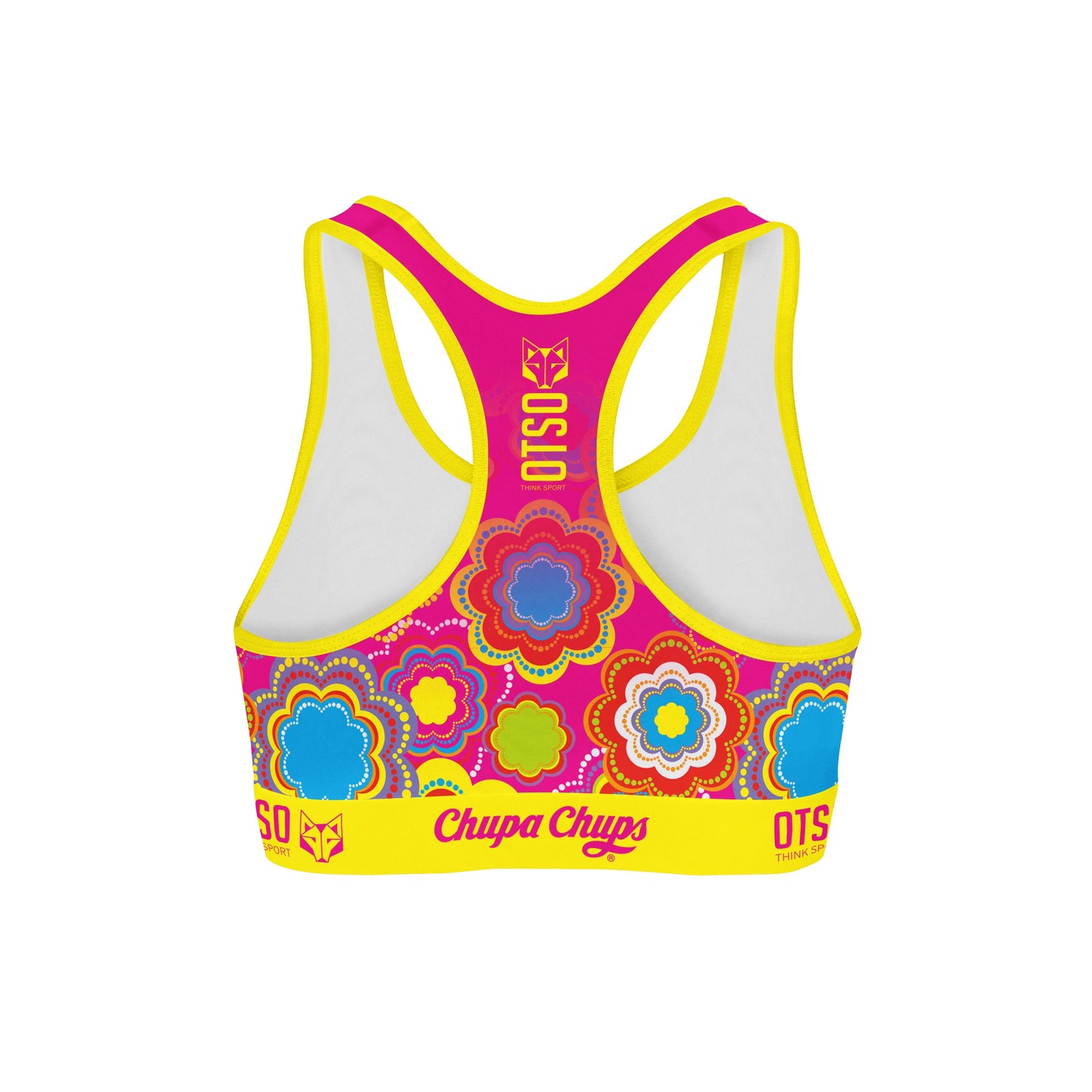 Top deportivo - Chupa Chups Floral Pink (Outlet)