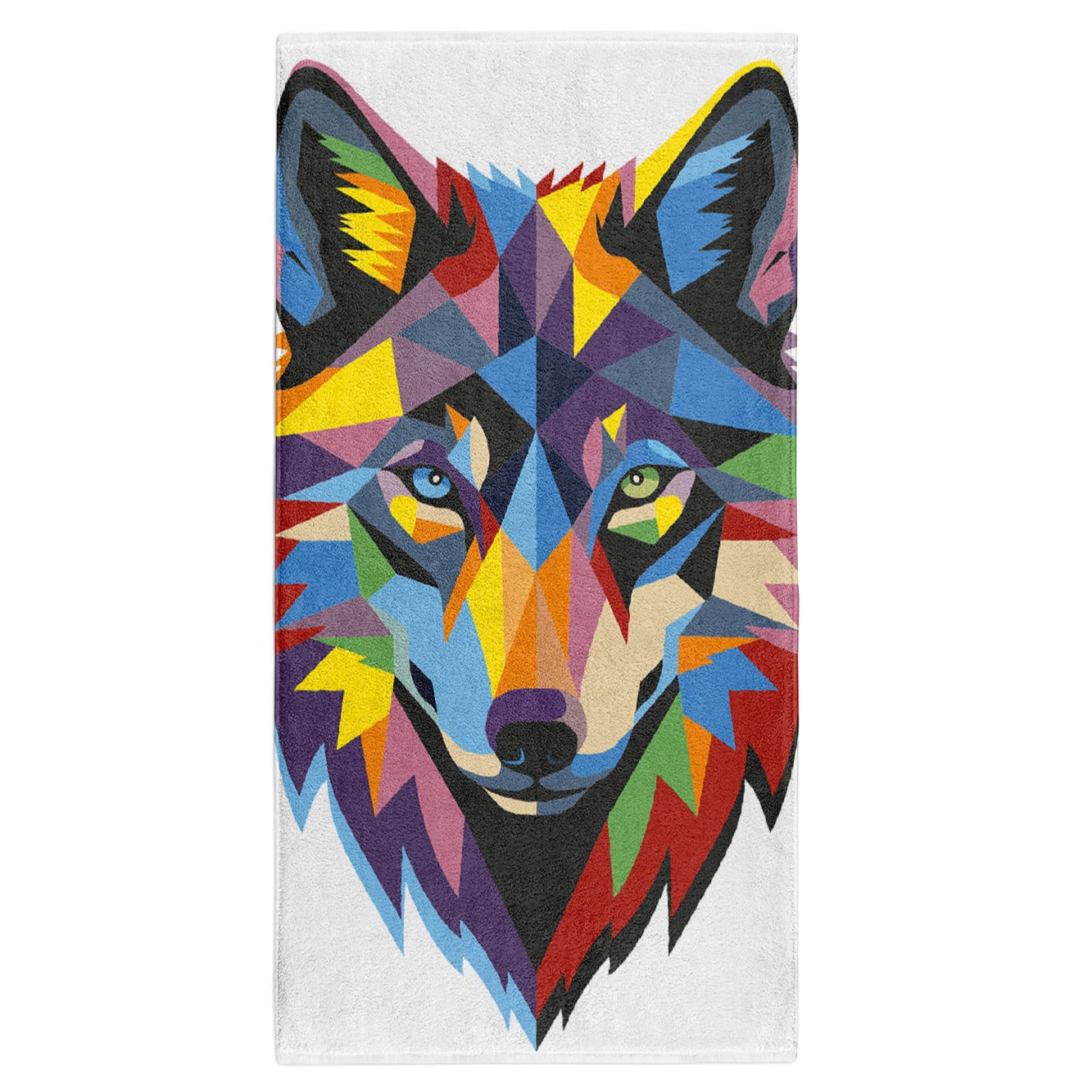 Mikrofaser-Tuch - Sei ein Wolf