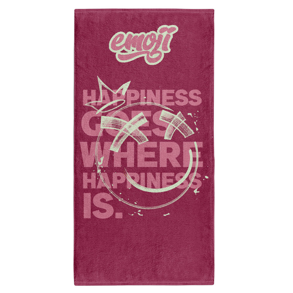Serviette microfibre - Emoji Happiness
