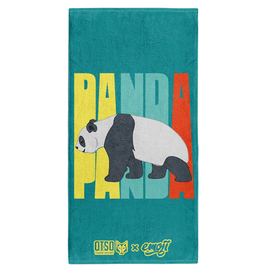 Serviette microfibre - Emoji Panda