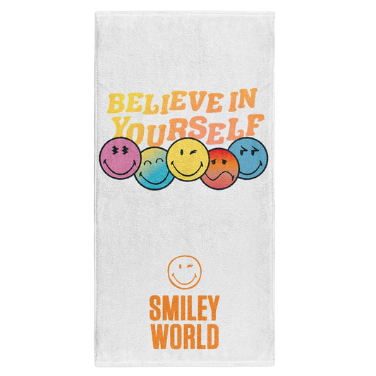 Serviette microfibre - S.W.Smiley World Believe