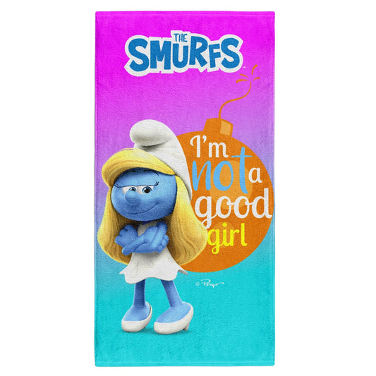 Serviette microfibre - Smurfs Have Fun