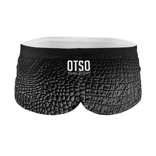 Costume da bagno boxer - Serpente Nero