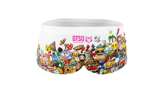 Costume da bagno boxer - Grande Onda Emoji