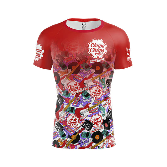 Herren-T-Shirt mit kurzen Ärmeln - Chupa Chups Rock'n'Roll
