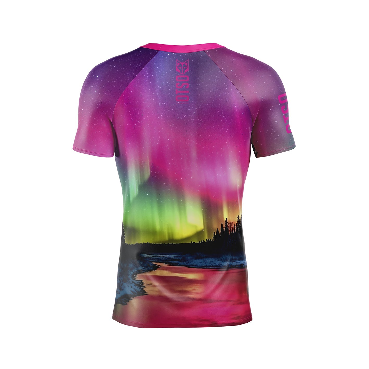 T-Shirt Homme manches courtes - Auroras boreales