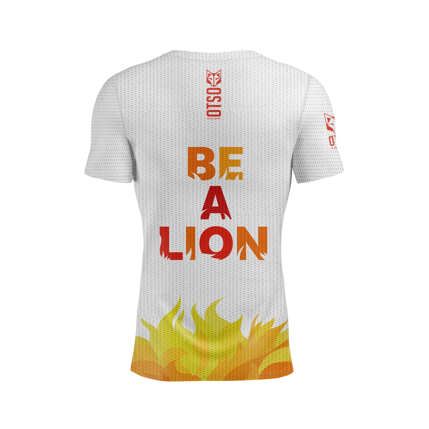 T-Shirt Homme - Be A Lion Orange