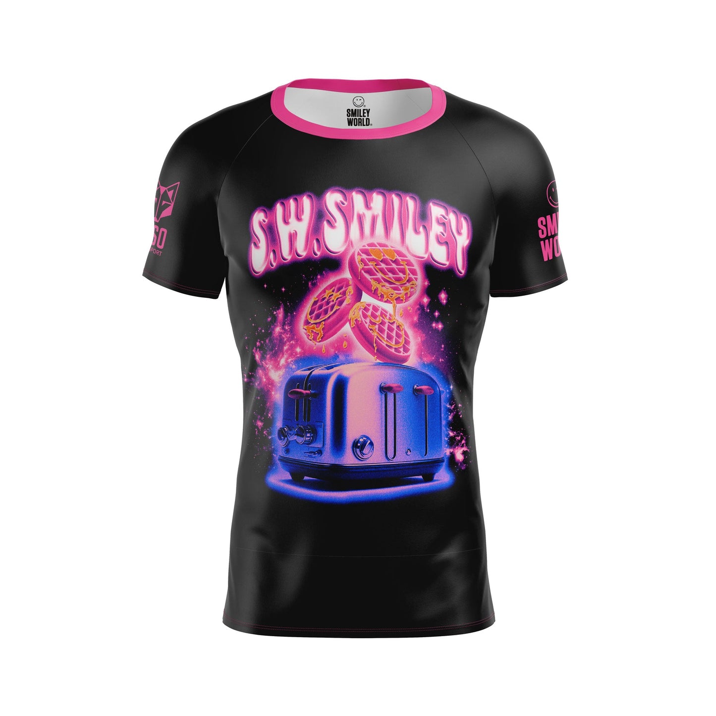 T-Shirt Homme - S.W.Smiley Concrete Canvas Toaster