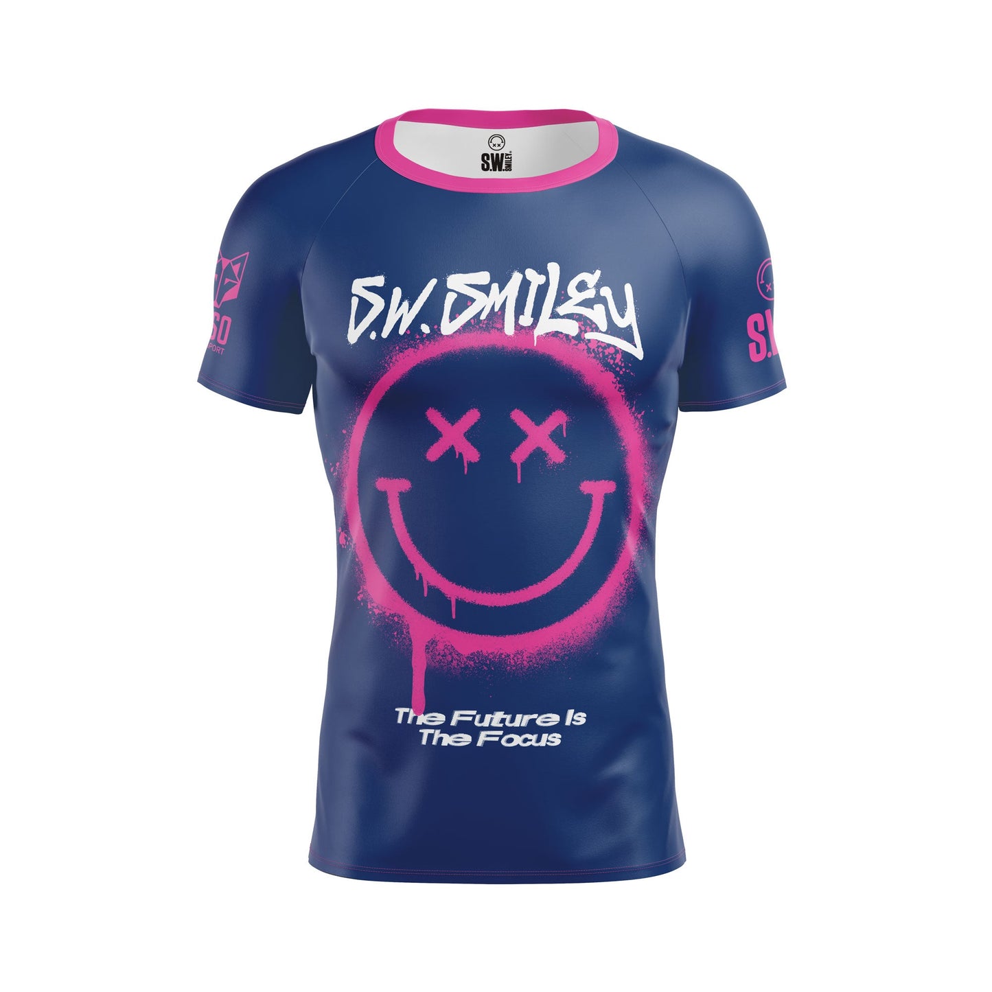 T-Shirt Homme - S.W.Smiley Graffiti