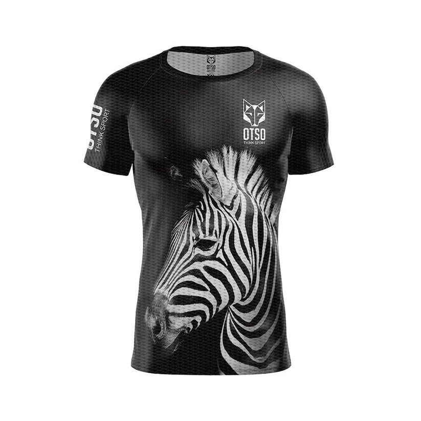 Men's short-sleeve shirt - Zebra