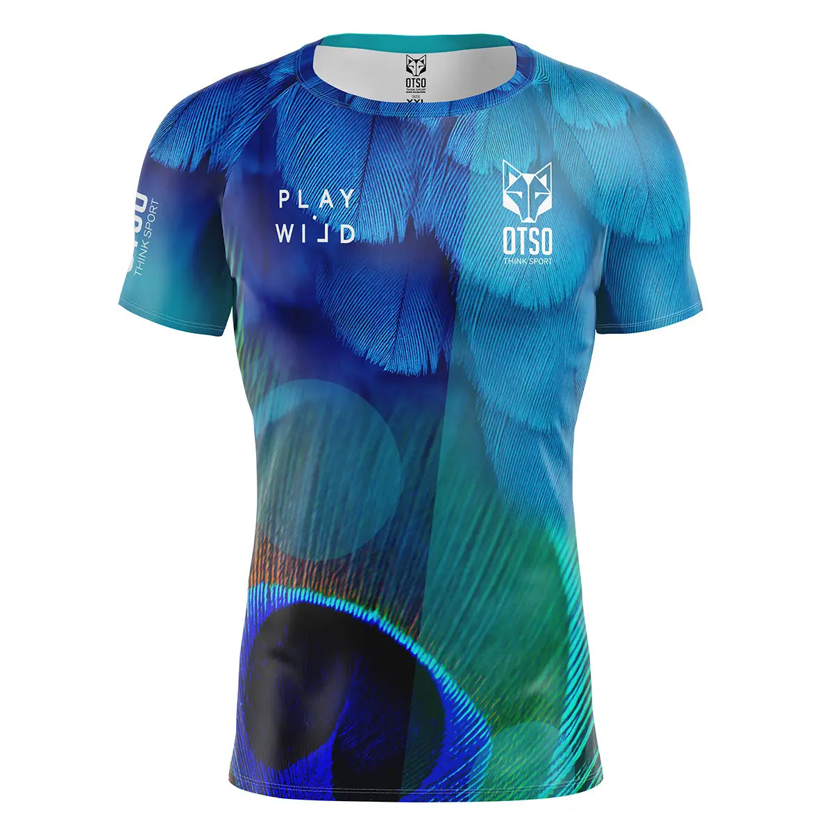 T-Shirt Padel Homme - Blue Birds