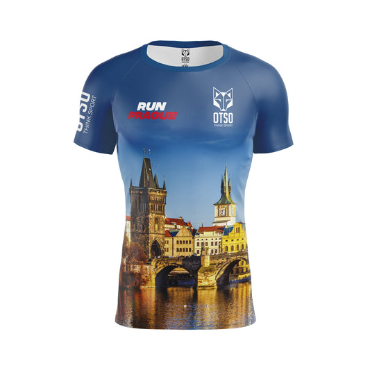 Men's short-sleeve shirt - Run Prague (Clearance)