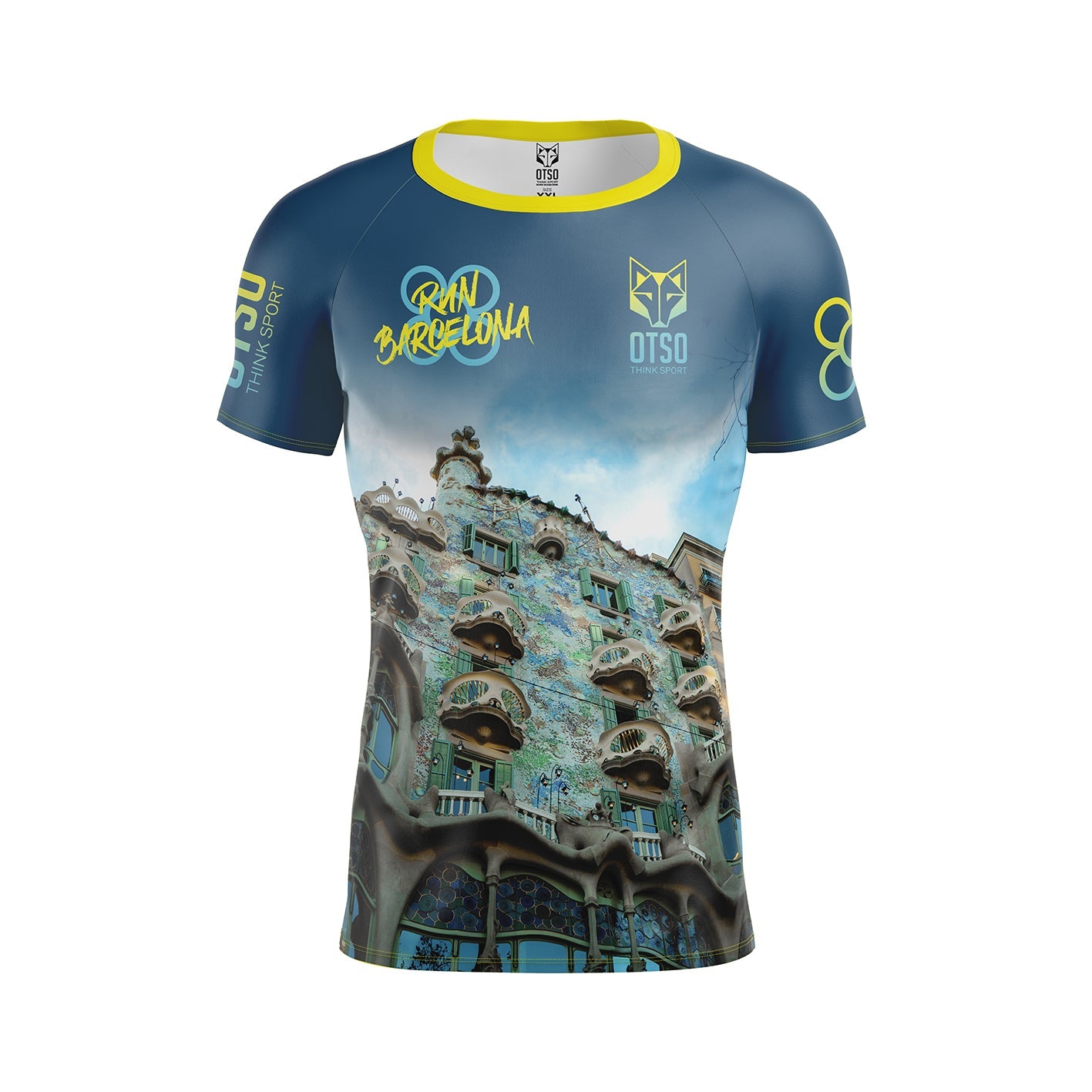 Men's short-sleeve shirt - Run Barcelona 2024 (Clearance)