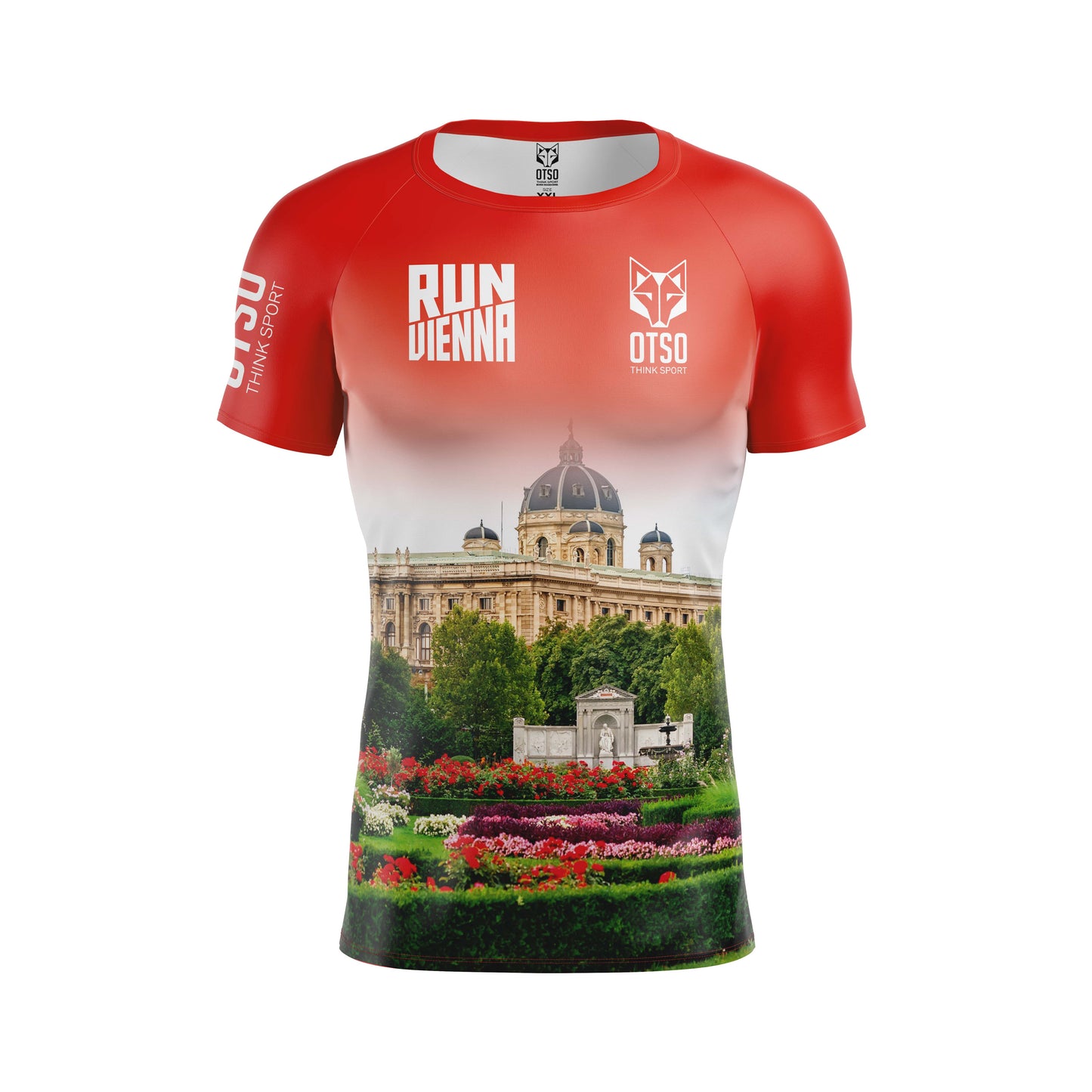 Herren T-Shirt mit kurzen Ärmeln - Lauf Wien 2024 (Ausverkauf)