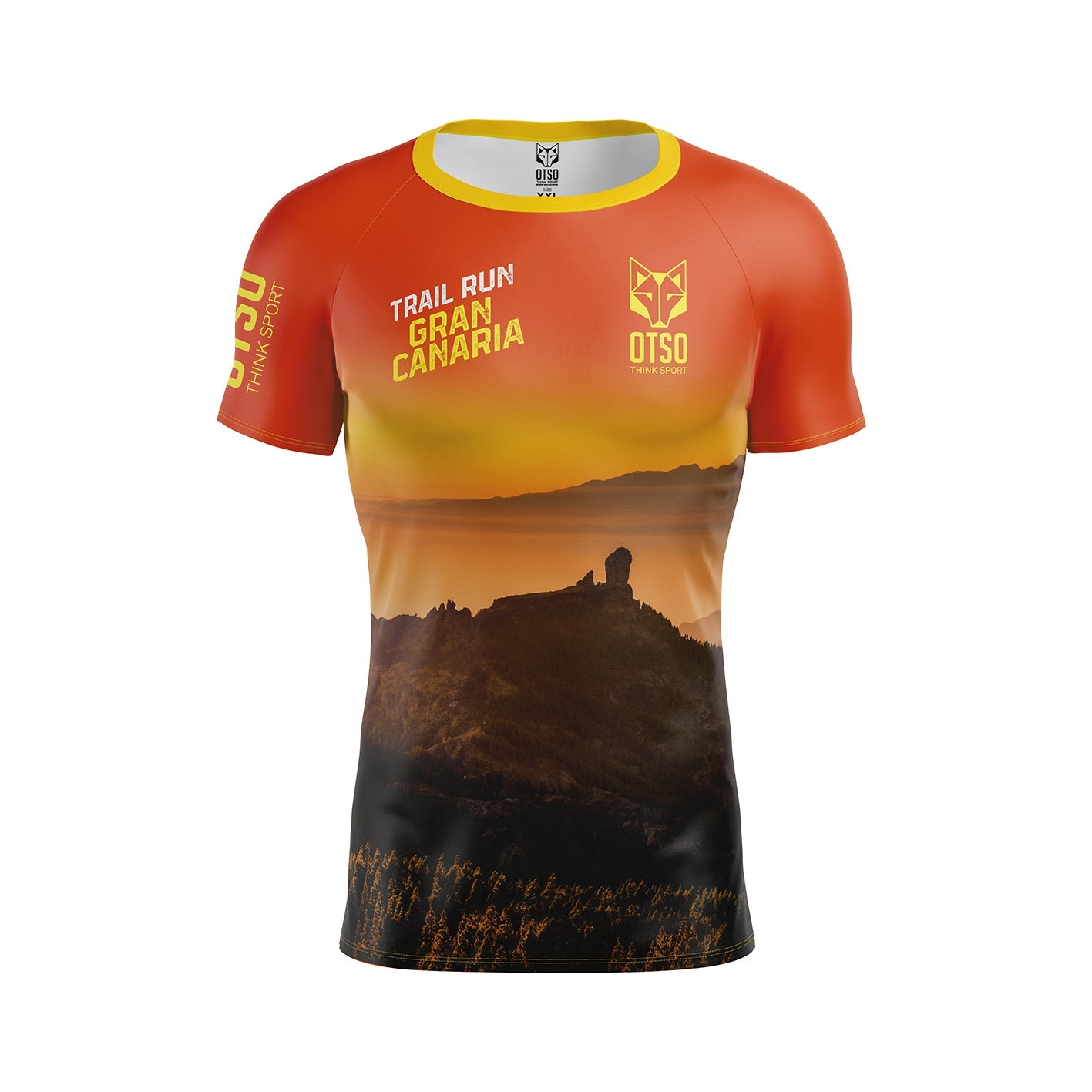 Herren T-Shirt mit kurzen Ärmeln - Traillauf Gran Canaria 2024 (Ausverkauf)