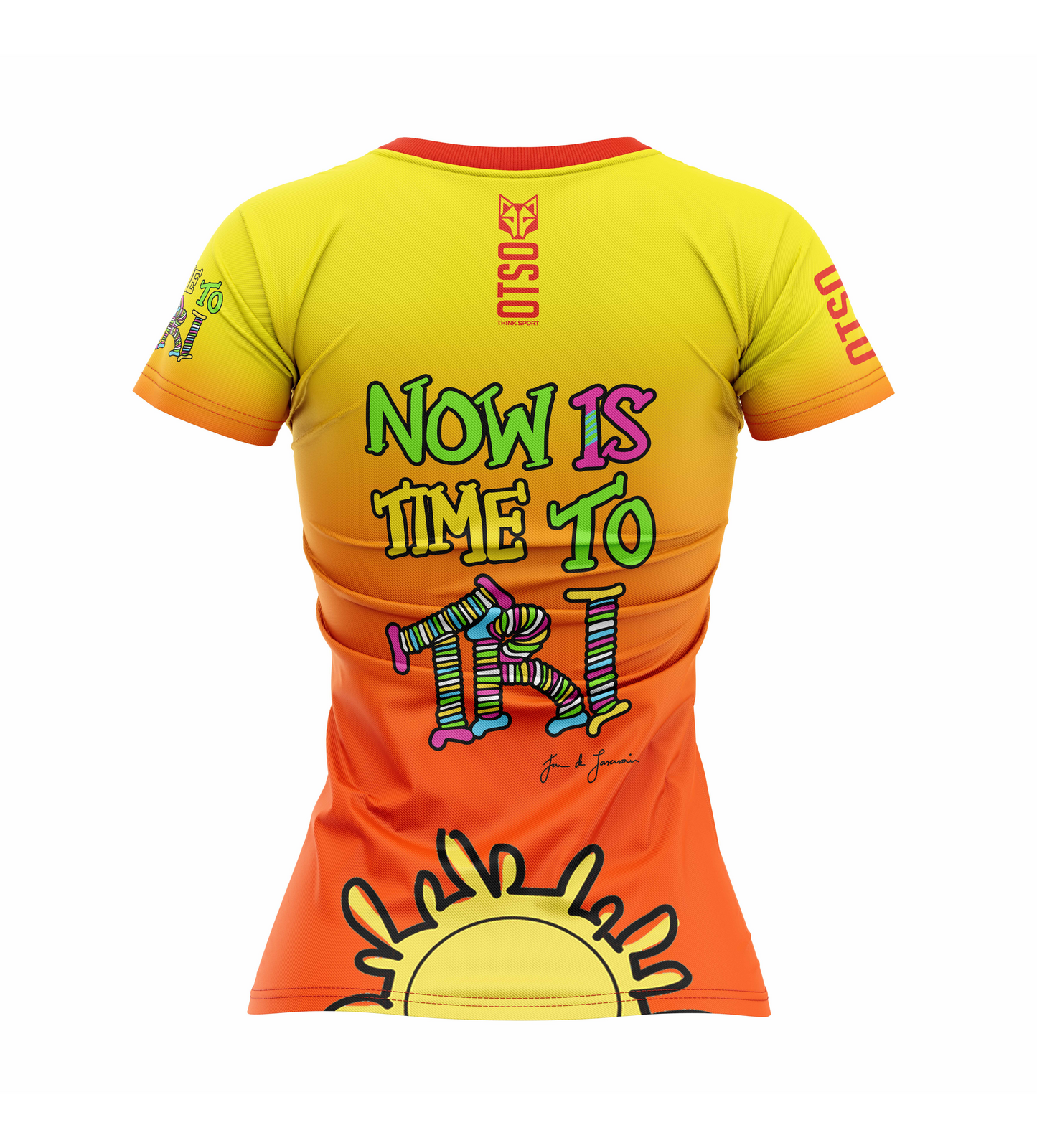 T-shirt Femme manches courtes - Time to Tri Run