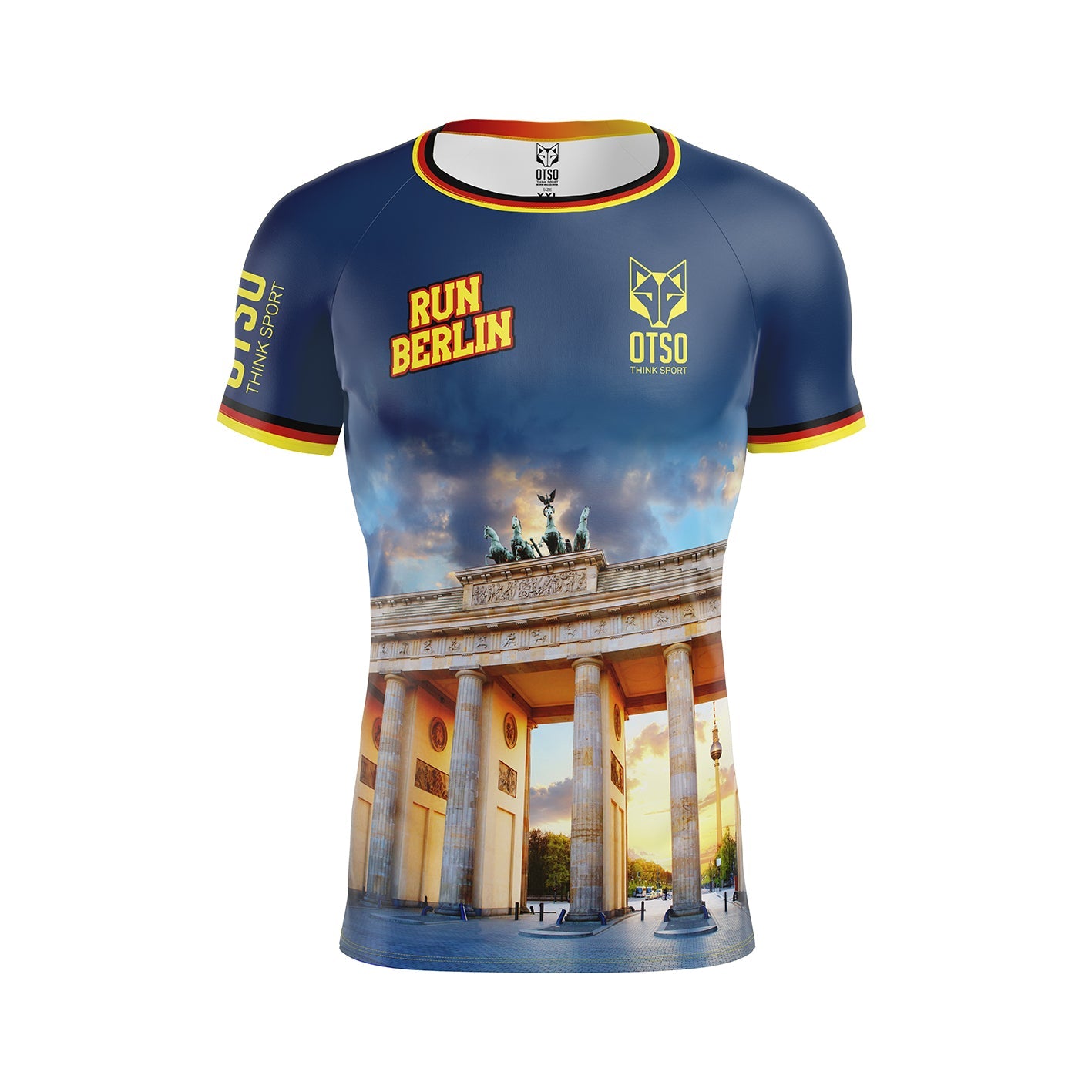 Herren-T-Shirt mit kurzen Ärmeln – Lauf Berlin 2024 (Ausverkauf)