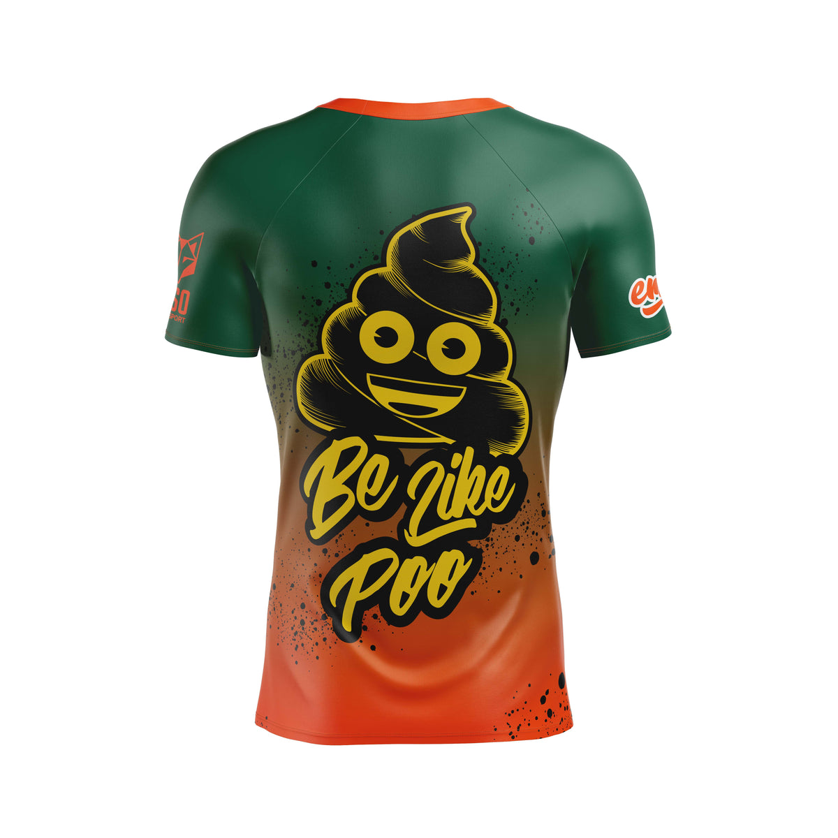 Herren-T-Shirt – Emoji Sei wie Kacke