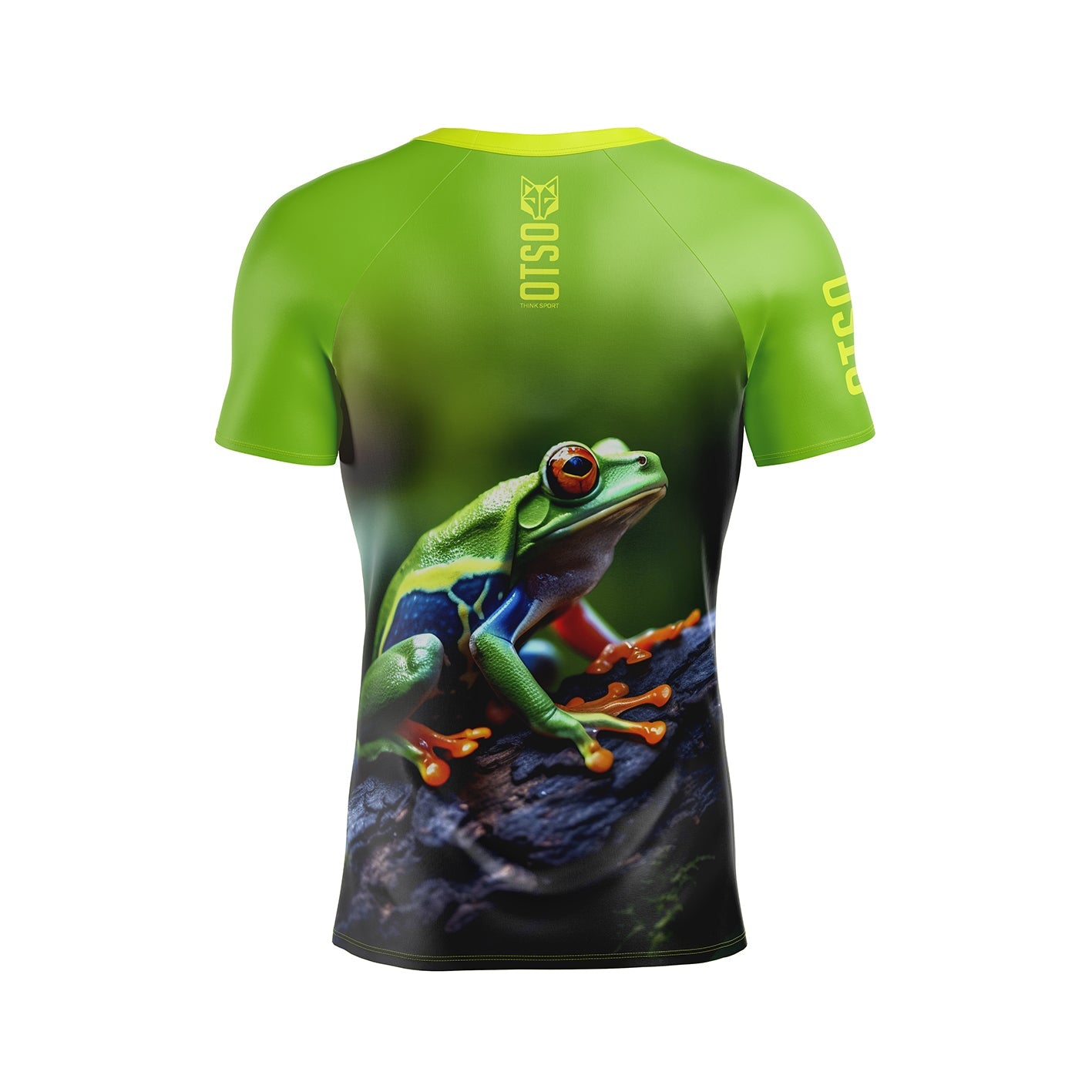 Herren-T-Shirt mit kurzen Ärmeln - Frosch