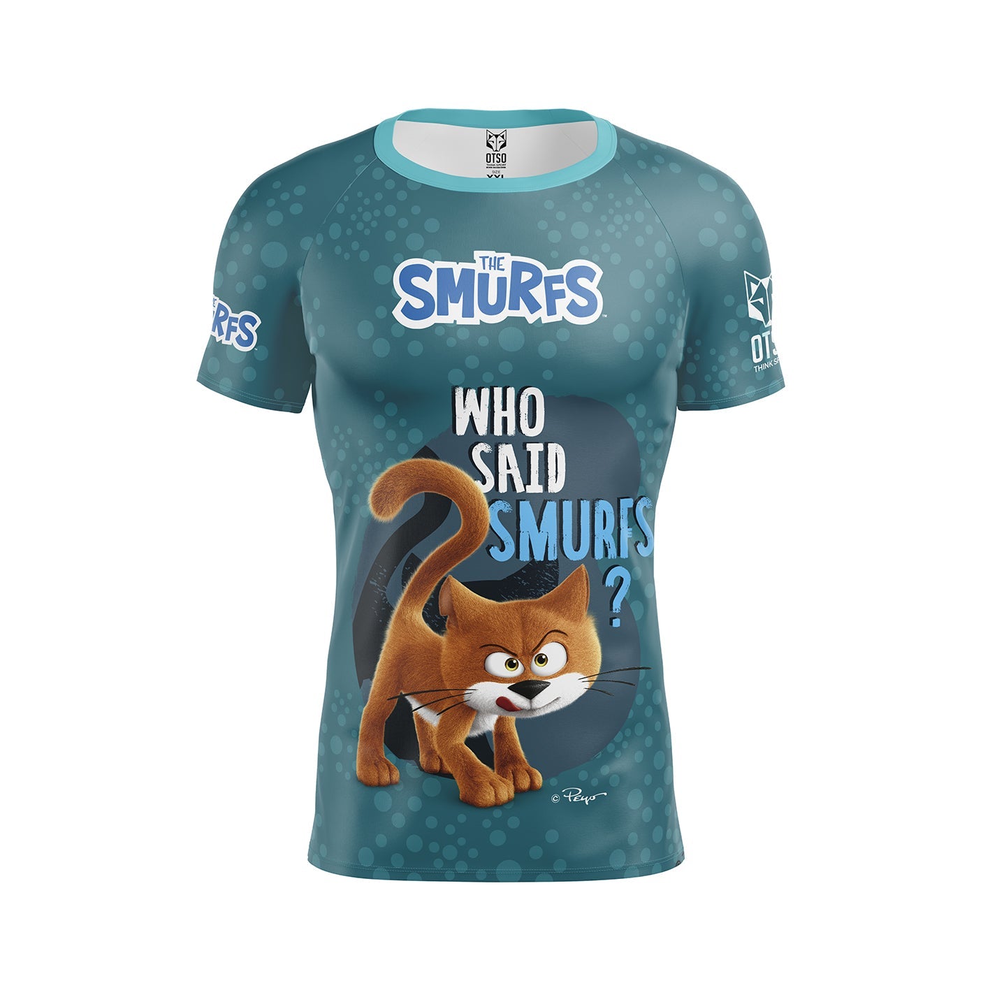 Herren-T-Shirt mit kurzen Ärmeln – Schlümpfe Gargamel (Ausverkauf)