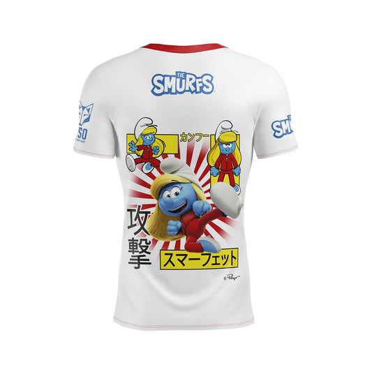 Maglietta uomo maniche corte - Puffi Manga Bianco (Outlet)