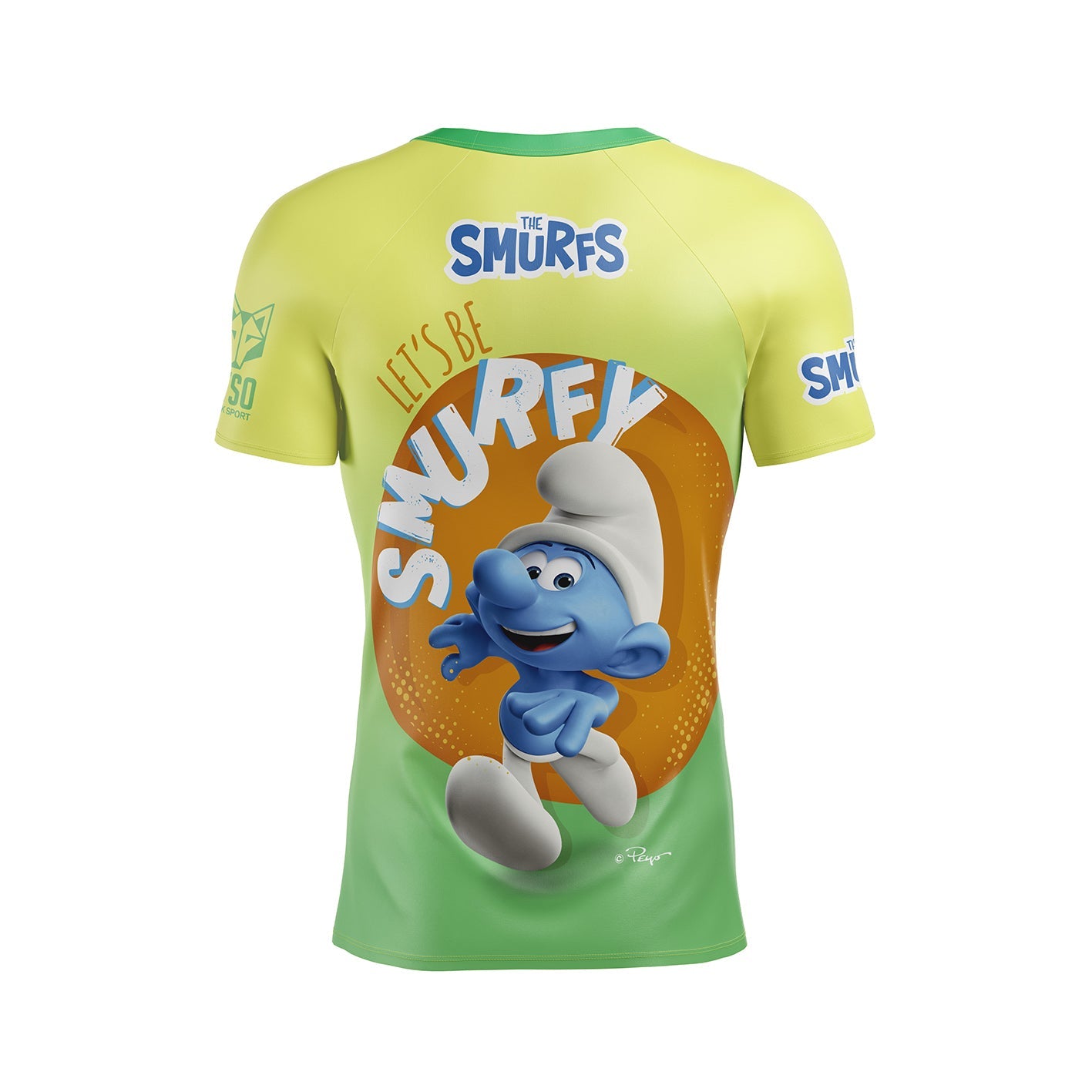 T-Shirt Homme - Smurf Running