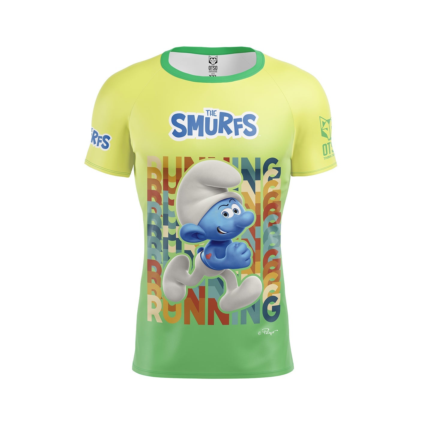 T-Shirt Homme - Smurf Running