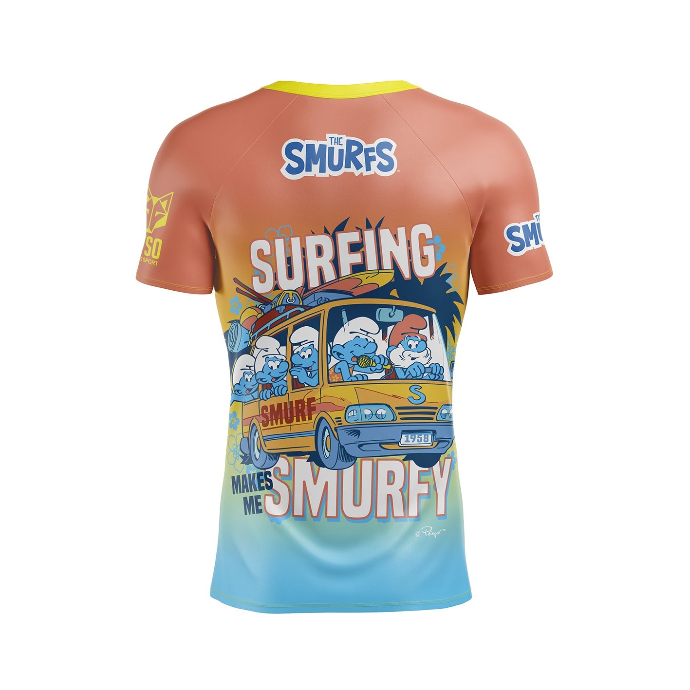 T-Shirt Homme - Smurf Smurfing
