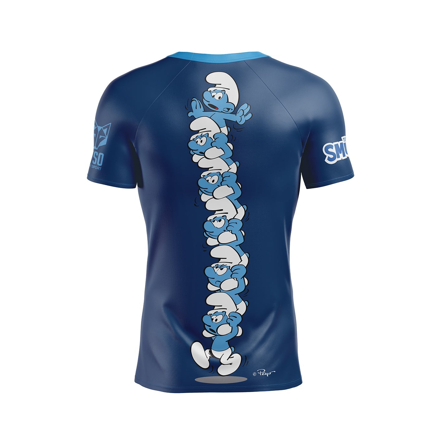 T-Shirt Homme - Smurf Tower