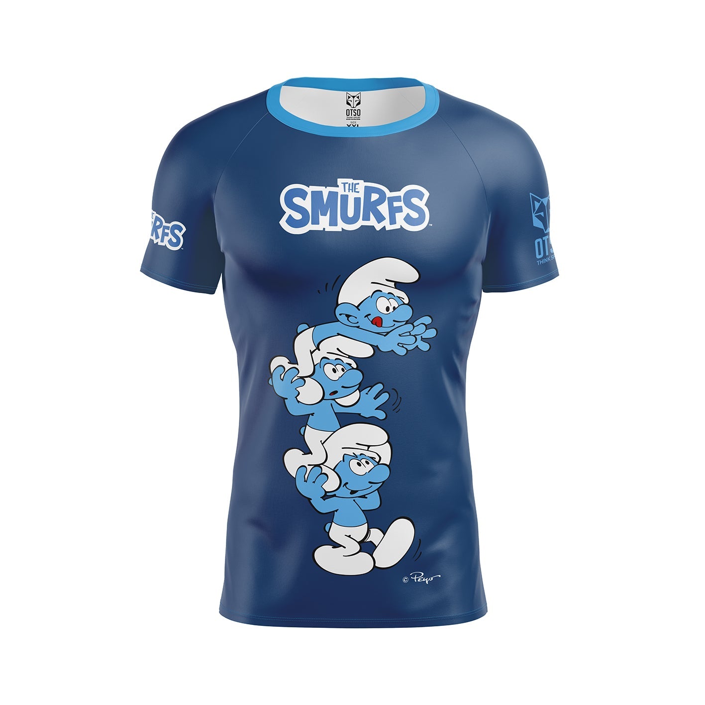 T-Shirt Homme - Smurf Tower
