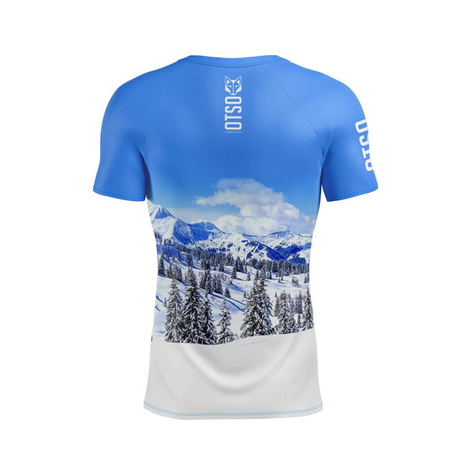 Maglietta uomo maniche corte - Foresta di neve