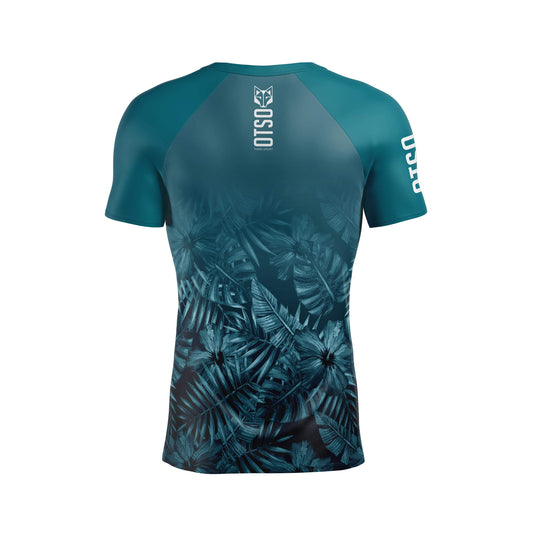 Maglietta uomo maniche corte - Verde tropicale