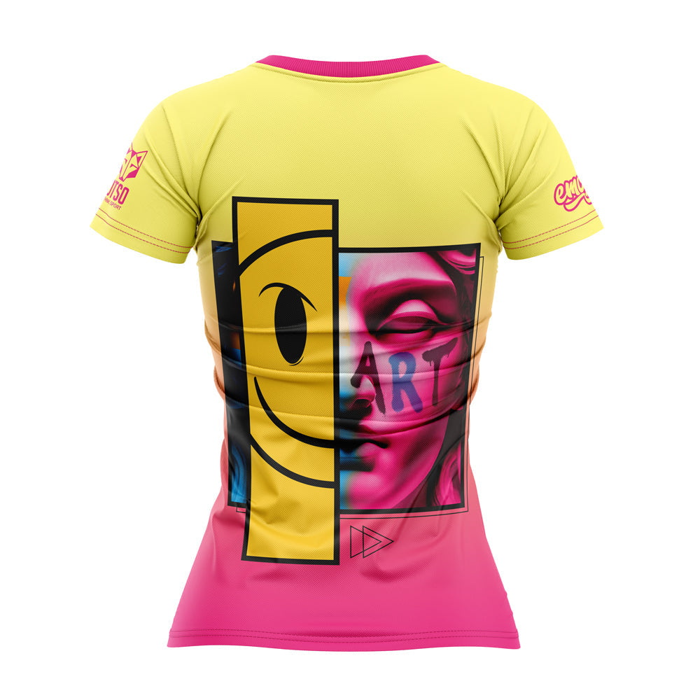 T-Shirt Femme - Emoji Glow-Up