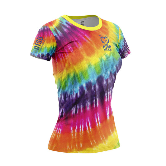 Women's short-sleeve shirt - Tie Dye