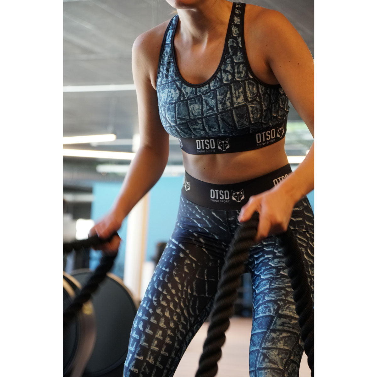 Leggings - Schwarze Schlange