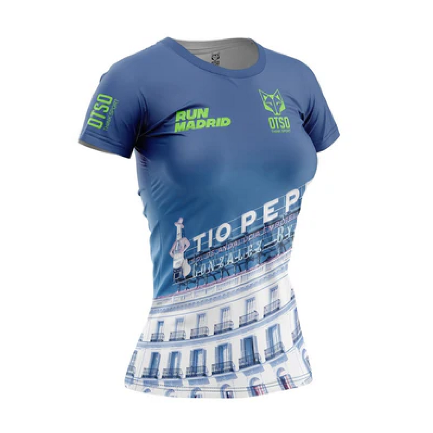T-shirt Femme manches courtes - Run Madrid Tio Pepe (Outlet)