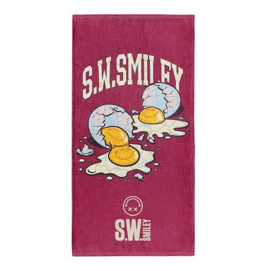 Serviette microfibre- S.W.Smiley Concrete Canvas Eggs