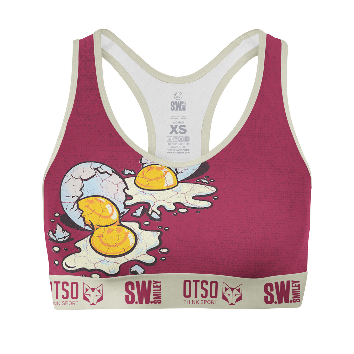 Top deportivo - S.W.Smiley Concrete Canvas Egg