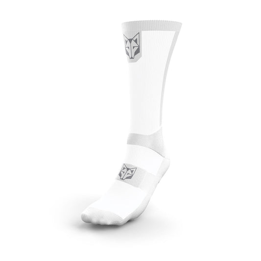 Ultra-Light Socks - Pure White & Silver Gray