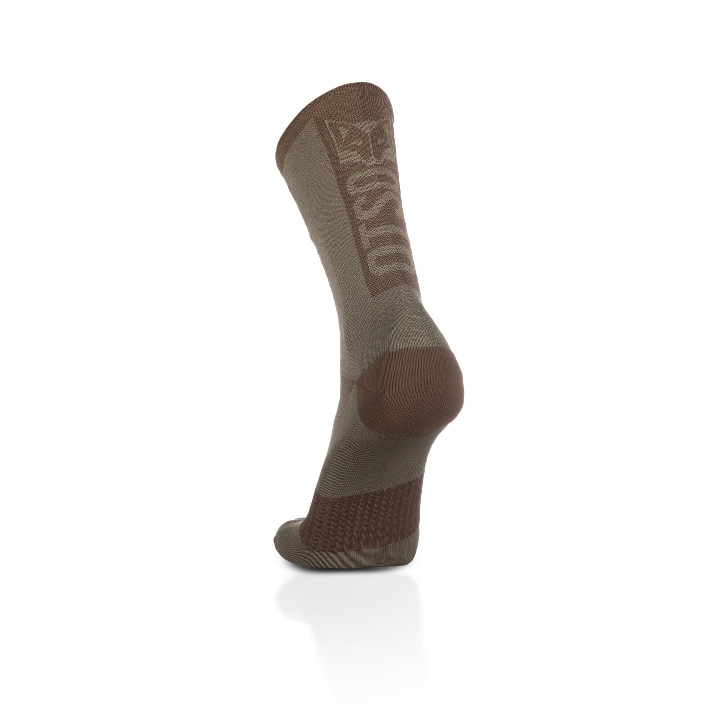 Chaussettes cyclisme hautes - Gold & Coffee