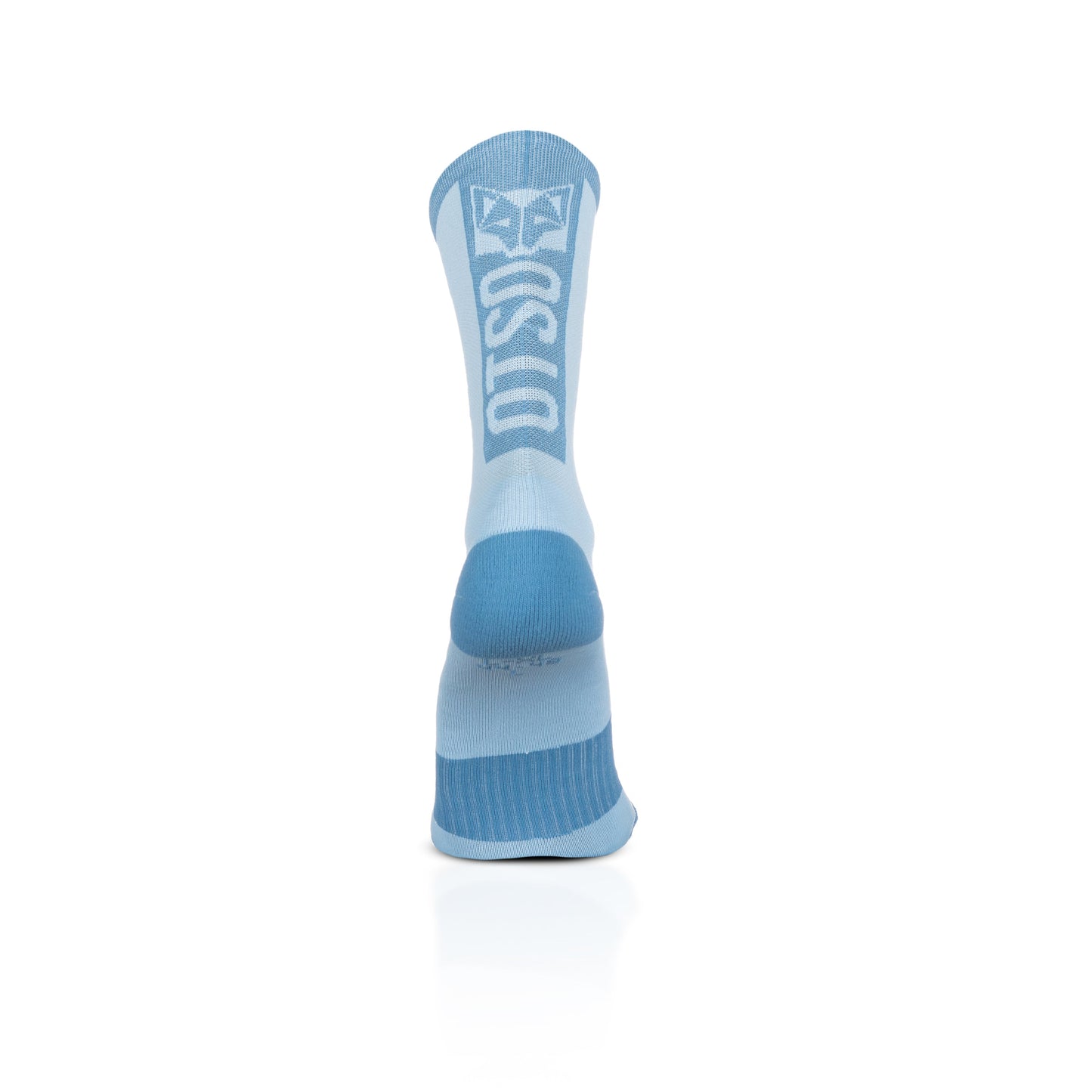 Chaussettes cyclisme hautes - Turquoise & Steel Blue