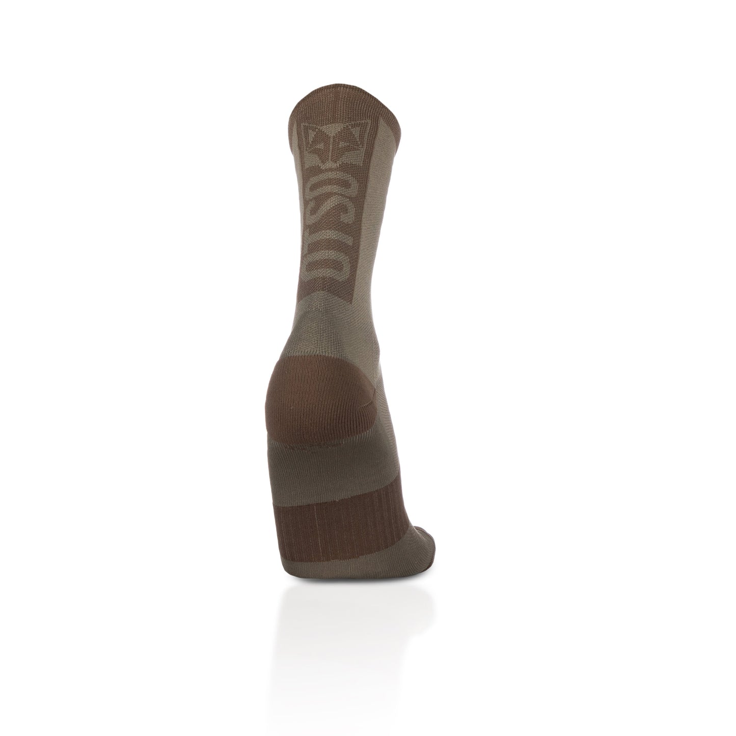 Chaussettes cyclisme hautes - Gold & Coffee