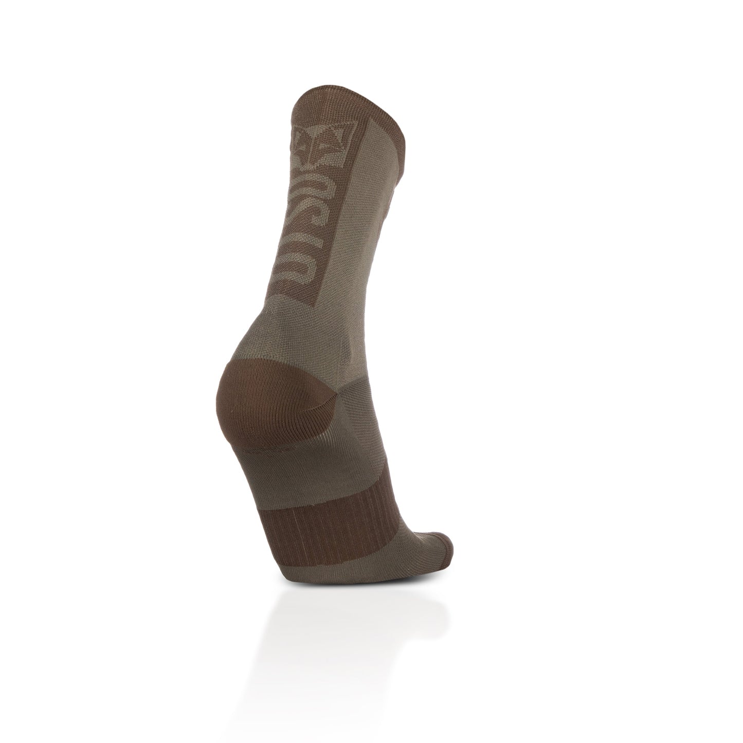 Chaussettes cyclisme hautes - Gold & Coffee