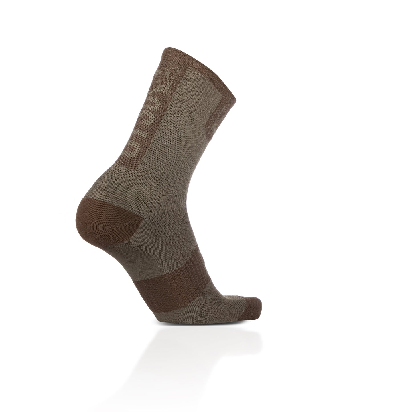 Chaussettes cyclisme hautes - Gold & Coffee