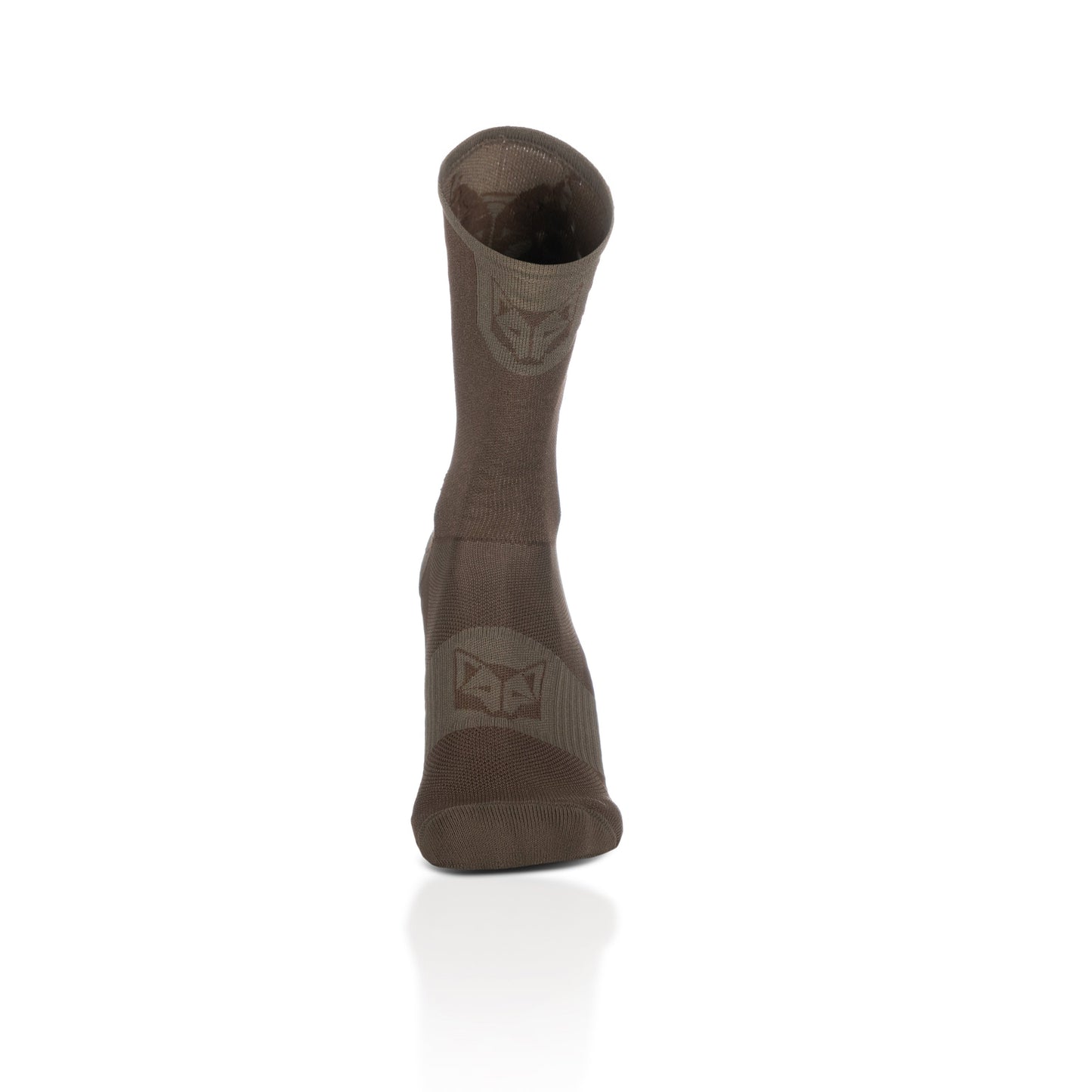Chaussettes cyclisme hautes - Coffee & Gold