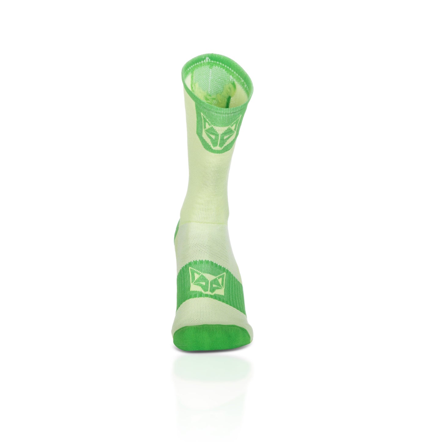 Chaussettes cyclisme hautes - Green Lime & Green Apple
