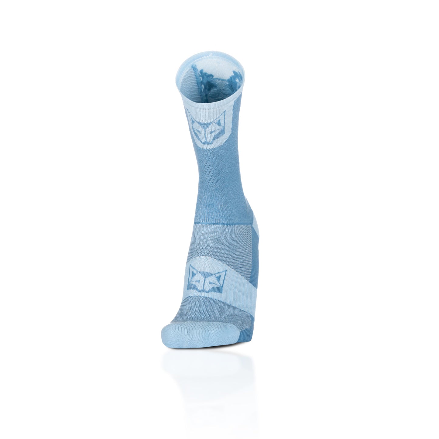 Chaussettes cyclisme hautes - Steel Blue & Turquoise