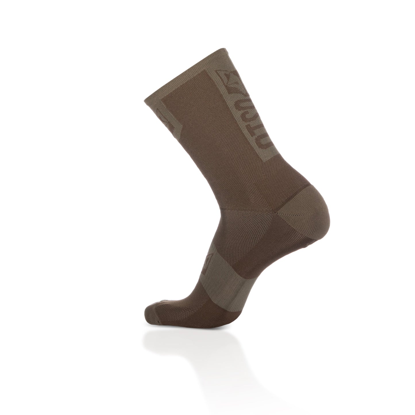 Chaussettes cyclisme hautes - Coffee & Gold