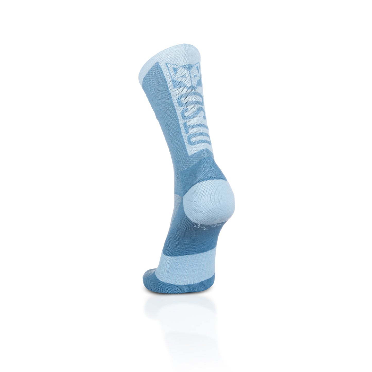 Chaussettes cyclisme hautes - Steel Blue & Turquoise